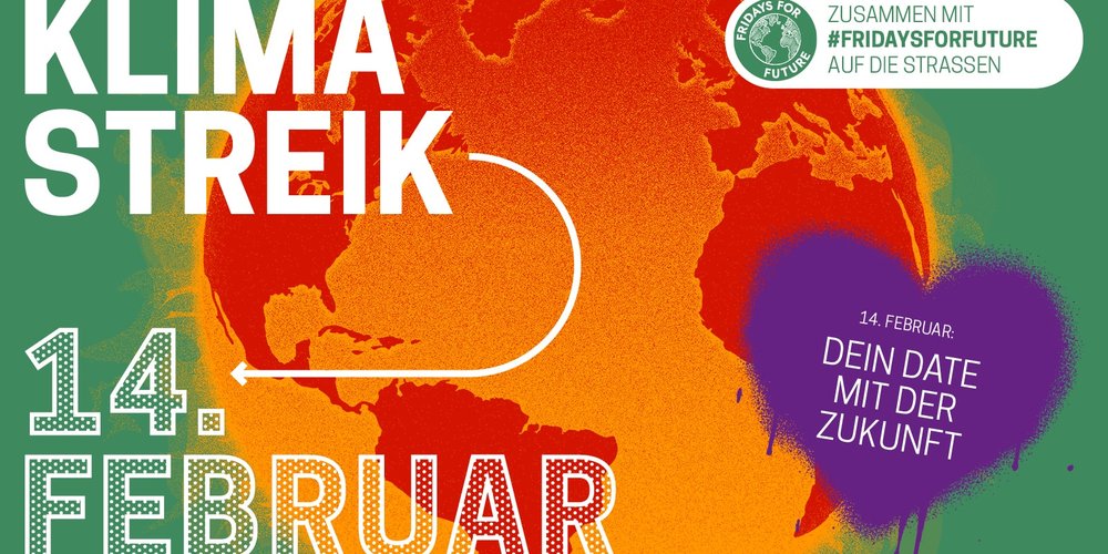 Klimastreik am 14. Februar - Save The Date!